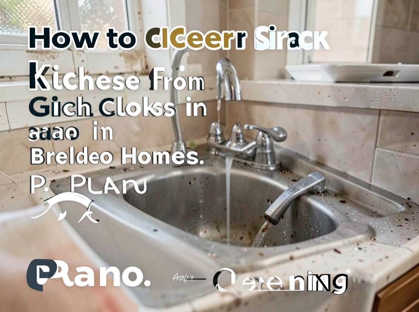 How to Clear Kitchen Sink Clogs From Grease Buildup in Plano Homes