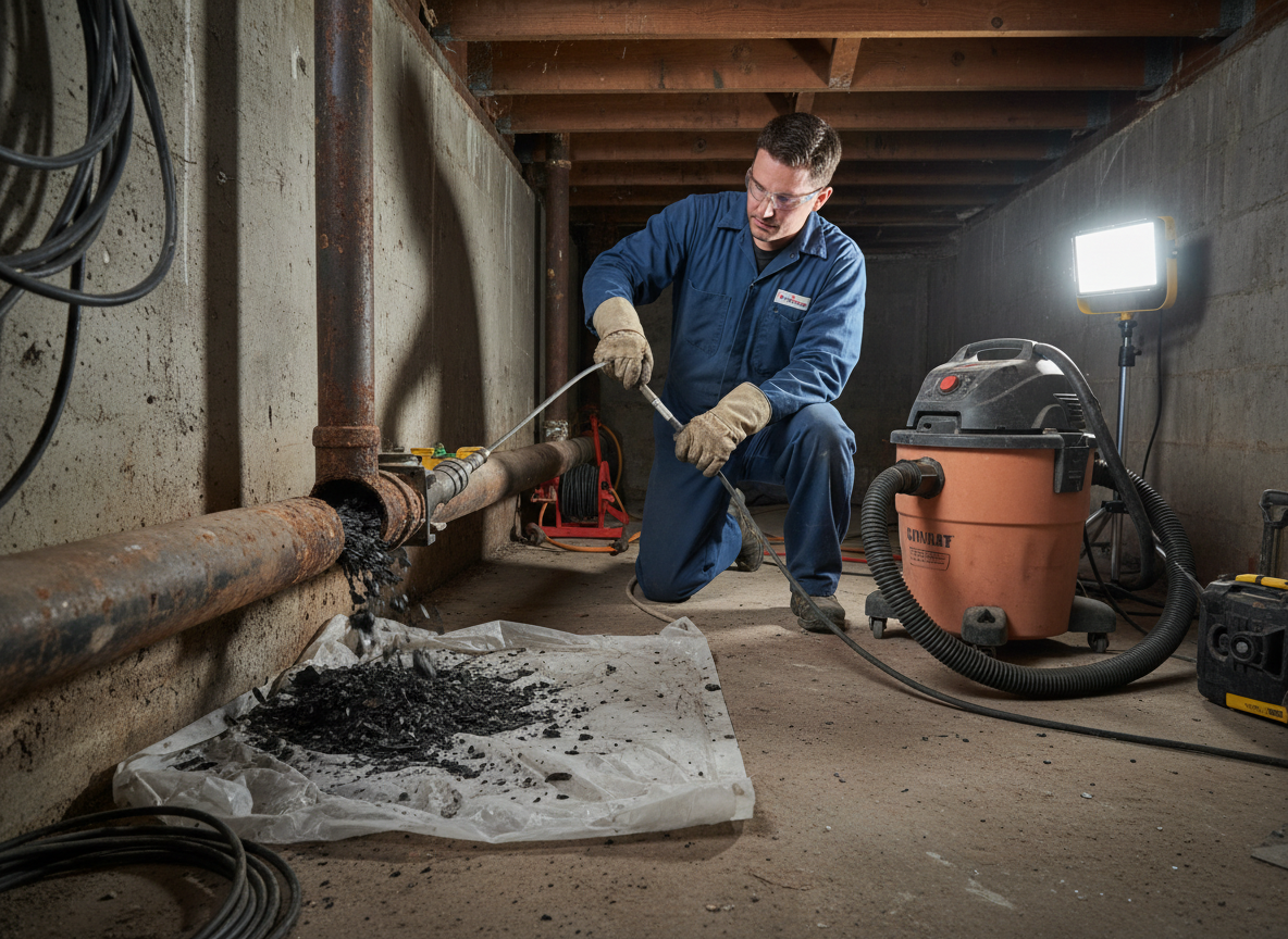 Drain Cleaning in Rowlett