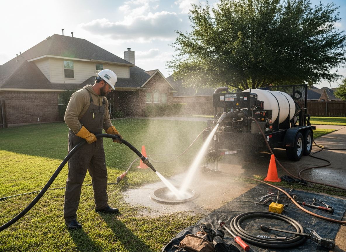 Drain Cleaning in Carrollton