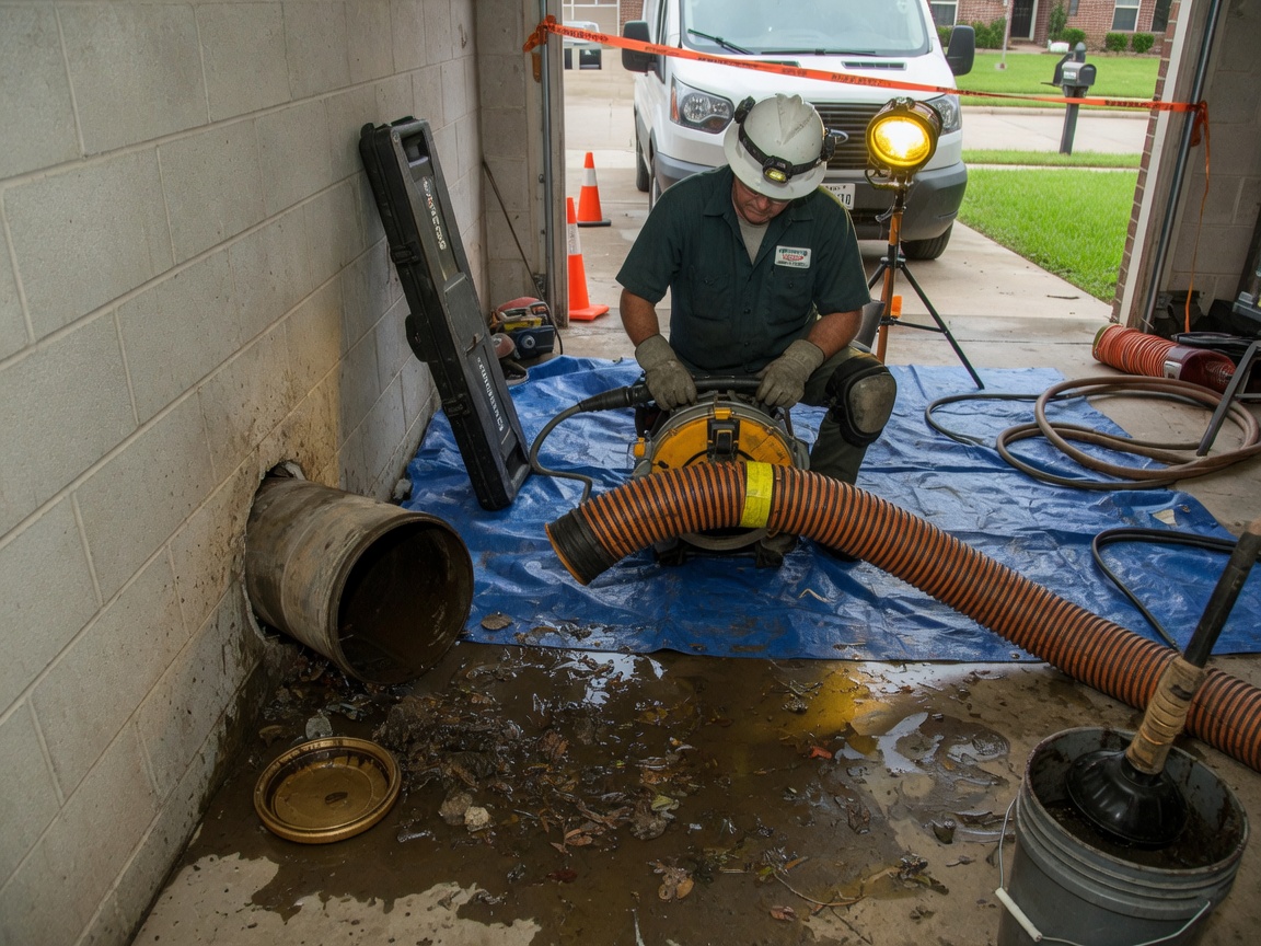 Drain Cleaning in Sugar Land