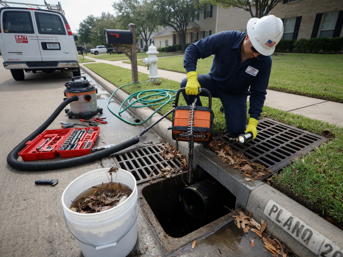Drain Cleaning in Baytown
