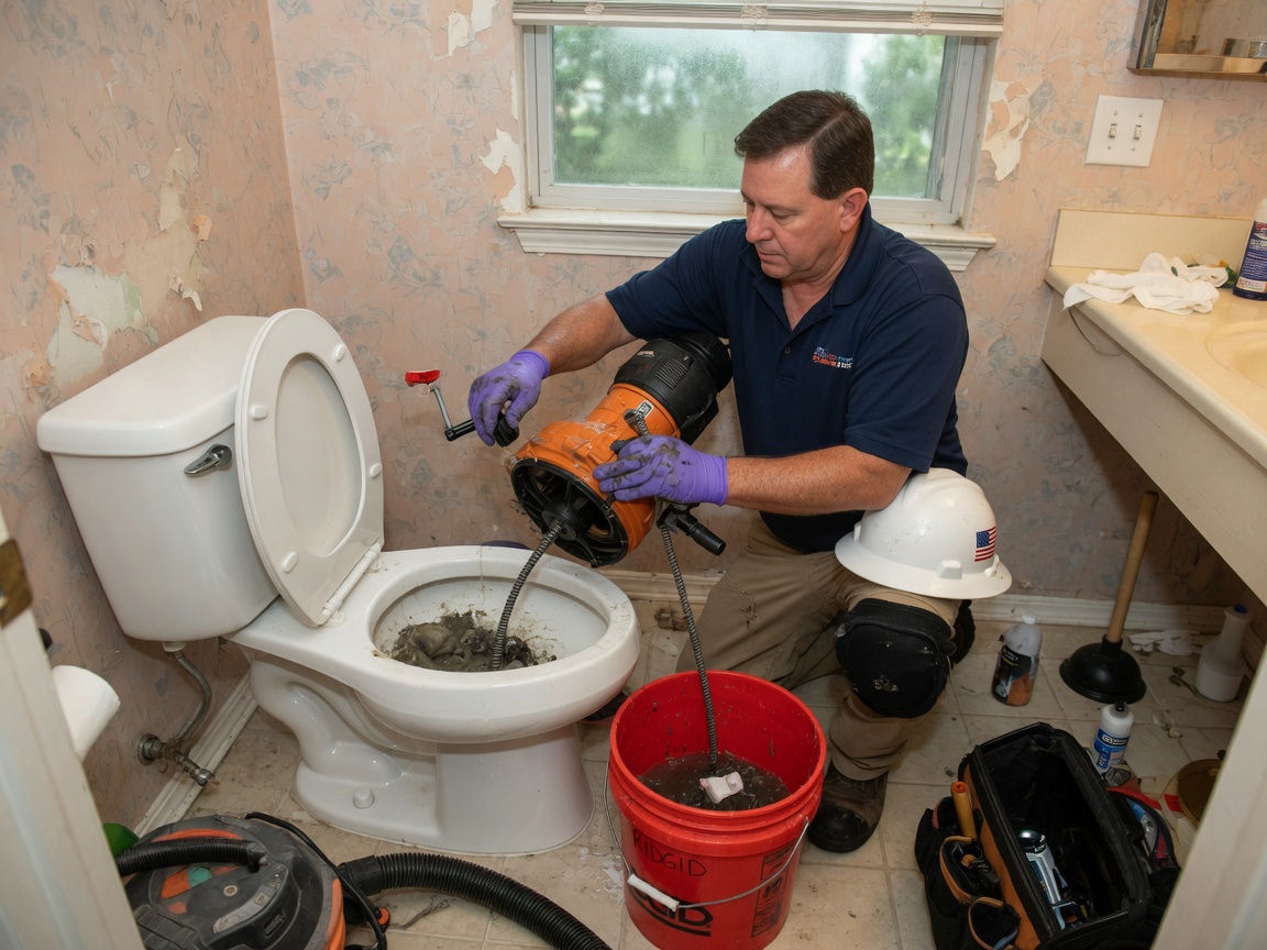 Drain Cleaning in Texas City
